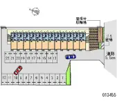 ★手数料０円★平塚市中原３丁目　月極駐車場（LP）